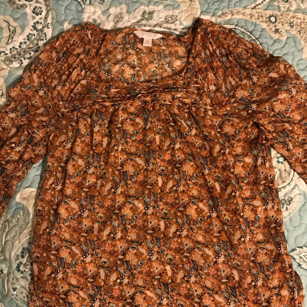 Lauren Conrad floral top